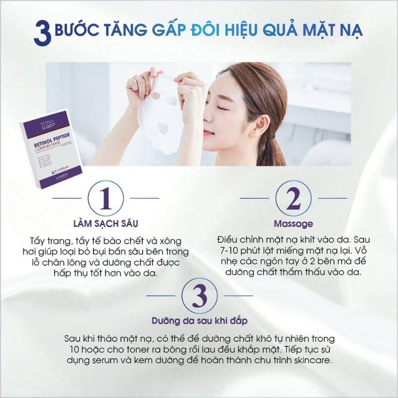 Mặt nạ retinol ,Mặt nạ Retinol Peptide Complex Kyung Lab  tái tạo da, làm trắng da và dưỡng da săn chắc, căng mịn da
