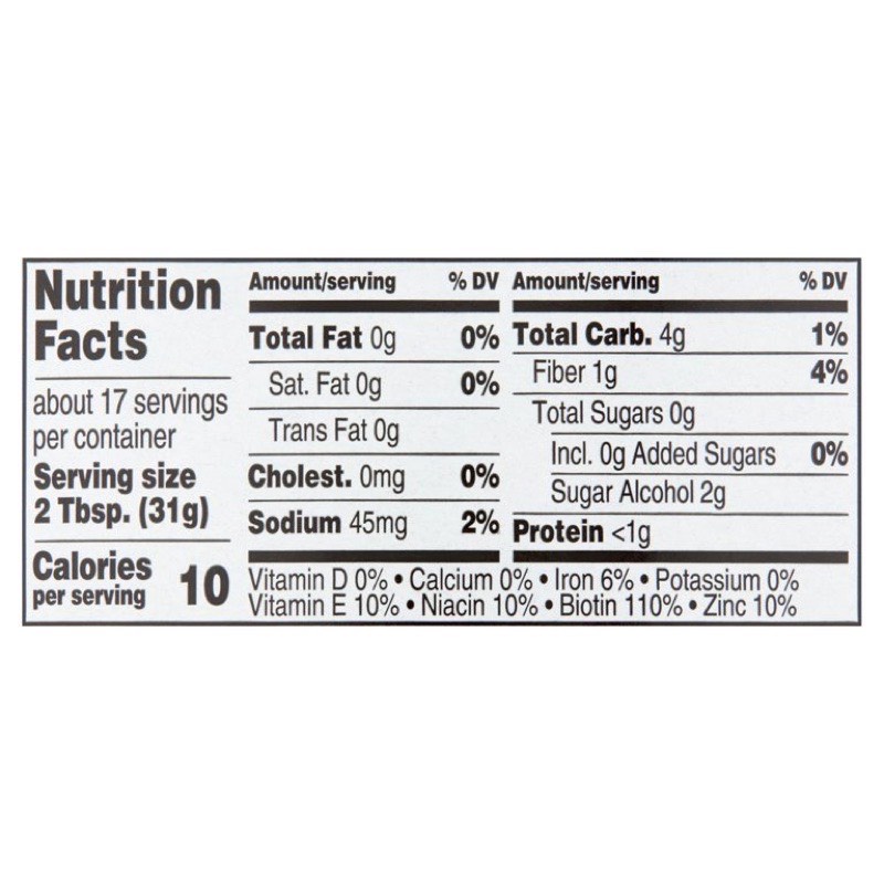 Ăn kiêng Chocolate Syrup không đường GREAT VALUE keto/eatclean/lowcarb/diet