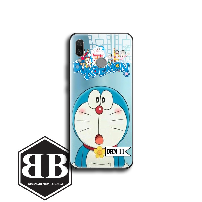 Ốp lưng kính cường lực Huawei Nova 3 / Nova 3i / Nova 3e / Nova 2i hình Doraemon