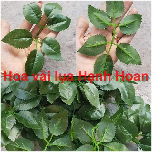 100g lá hoa hồng - Hoa giả