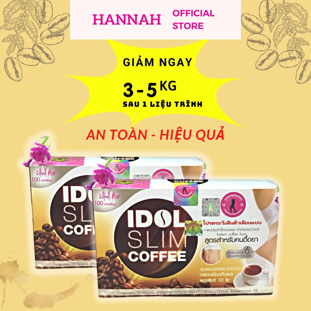 Cà phê giảm cân IDOL SLIM hộp 10 gói