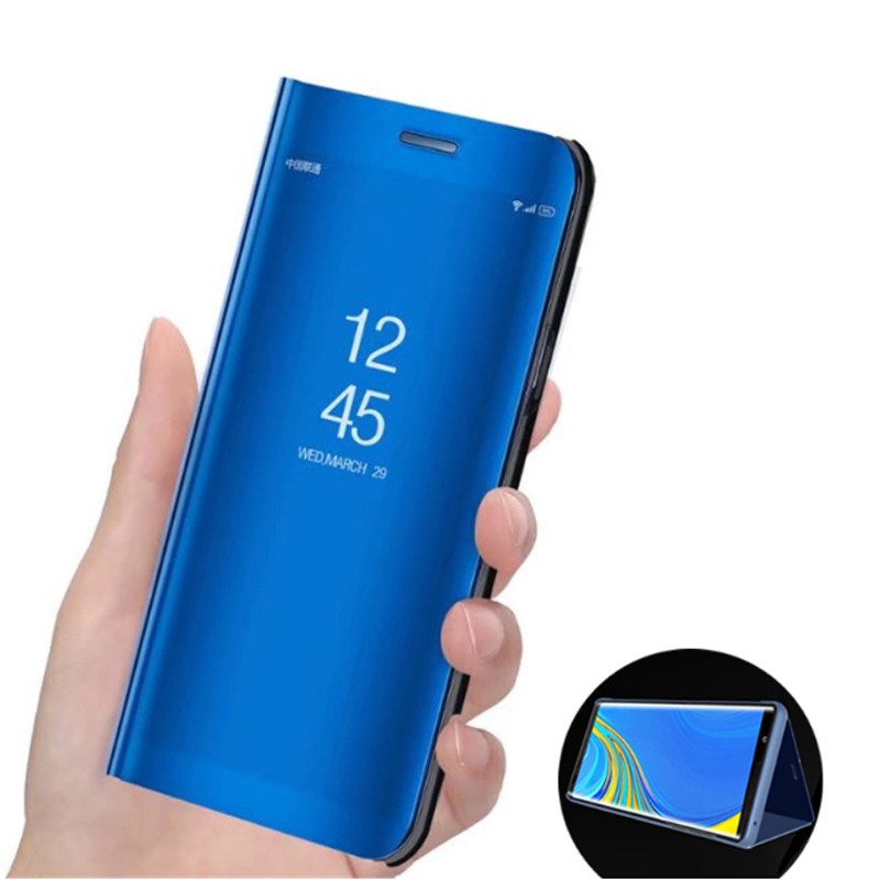 Bao Da Điện Thoại Nắp Lật Tráng Gương 110654206 Cho Huawei P40 P30 Pro Lite P20 Nova 6se 7i 4e Smart