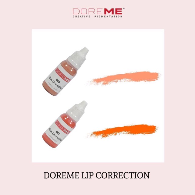 Mực phun xăm Doreme cam kết chính hãng /Dcpx Doreme