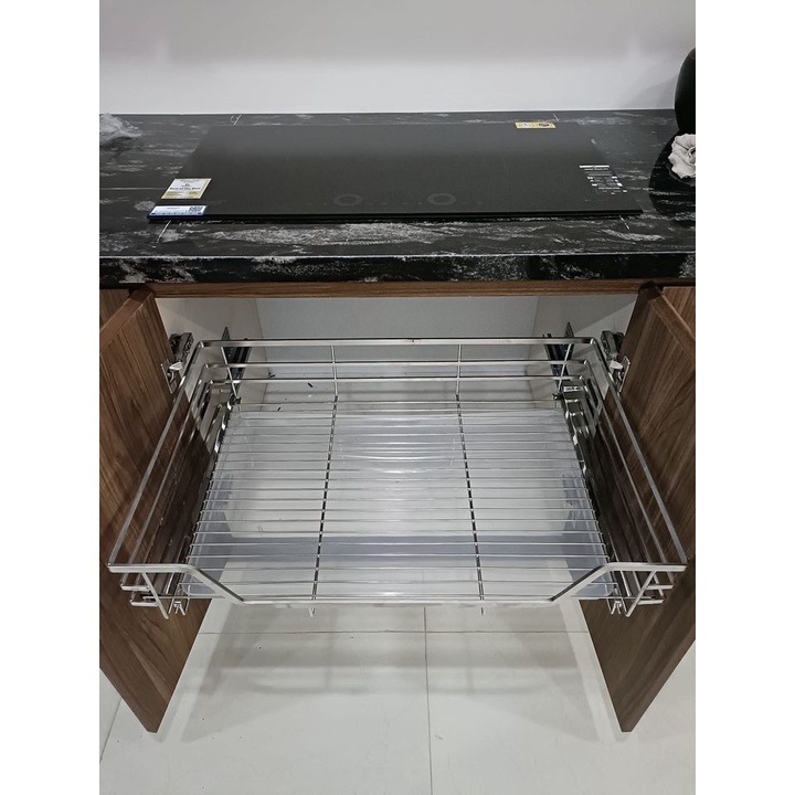 Giá Kéo Xoong Nồi 304  Kệ Đựng Nồi Xoong Có Thể Dễ Dàng Kéo Ra Đẩy Vào Mà Không Gây Ra Tiếng Ồn