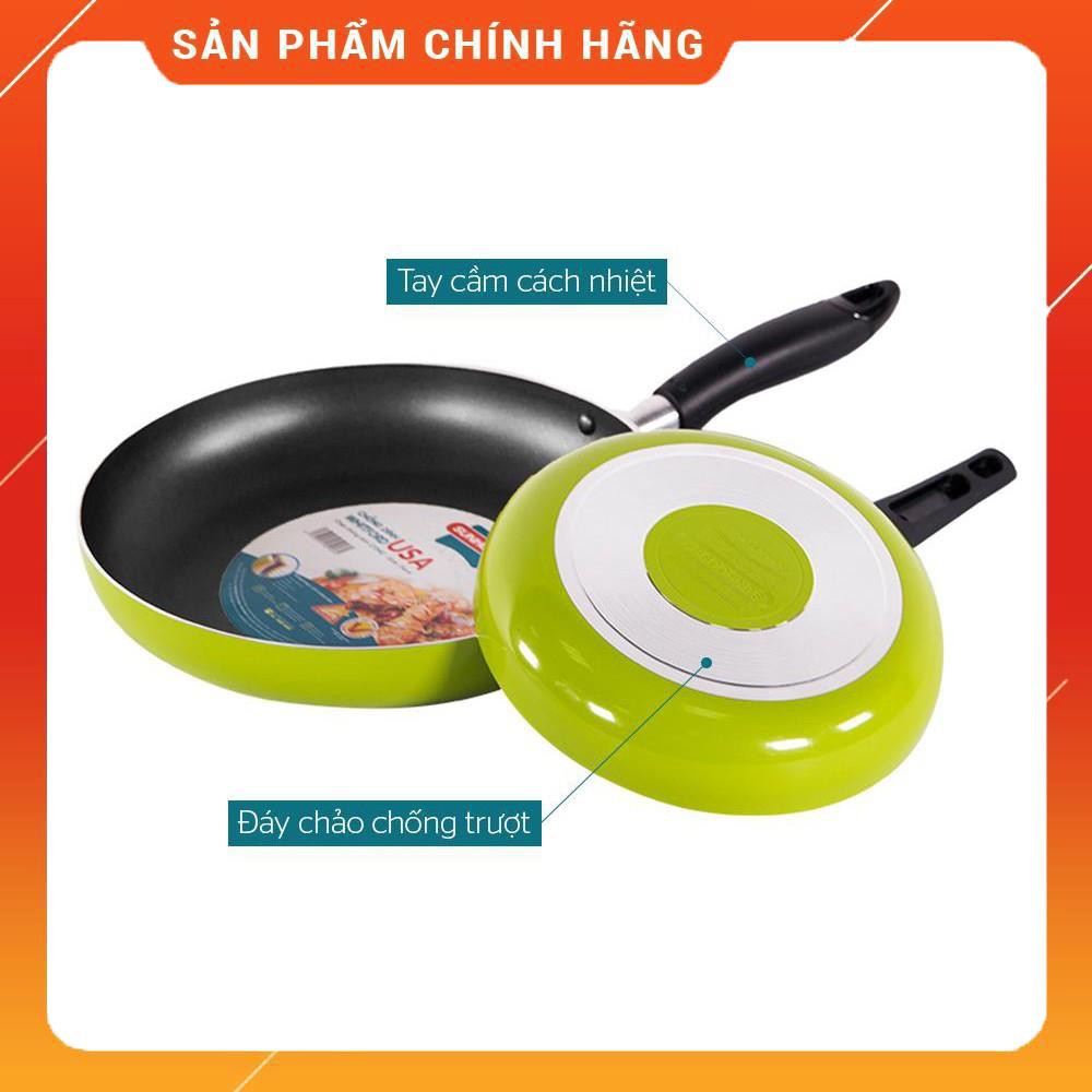 COMBO 2 Bộ chảo chống dính tráng men đen SUNHOUSE CT1824C [Giá rẻ nhất thị trường]