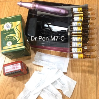 Combo Trọn bộ cấy tảo xoắn Dr Pen M5/M7 ko tích điện