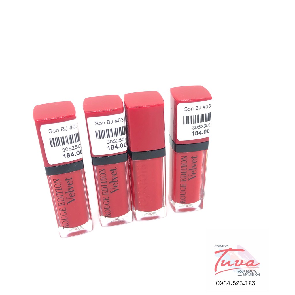 Son BJ 03 Hot Pepper Đỏ cam