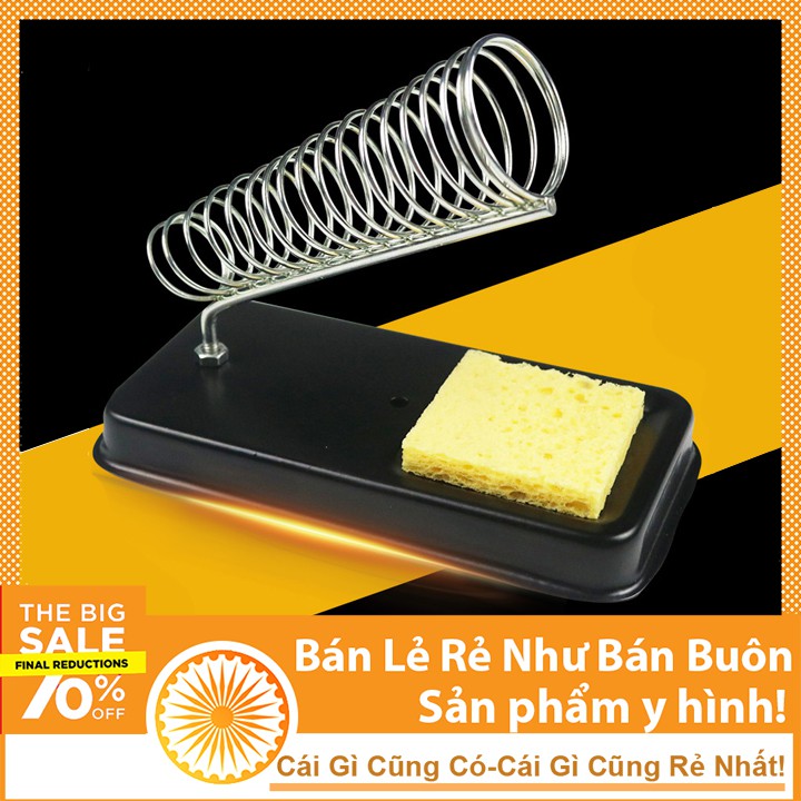 Đế Mỏ Hàn Thiếc Đế Gác Tay Hàn Chì Lò Xo 10x65x128mm