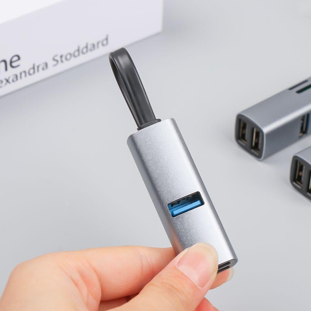 Bộ Chia OTG USB 3.0 Bằng Hợp Kim Nhôm Tốc Độ Cao