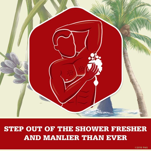 Sữa tắm nam Gel Old Spice Fiji with Palm Tree 473ml