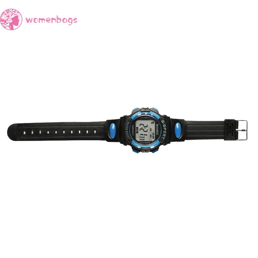 READYWB❀Fashion Multifunction Waterproof Boy Sports Electronic Children Watches