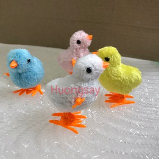 Gà nhảy vặn cót đồ chơi cho bé