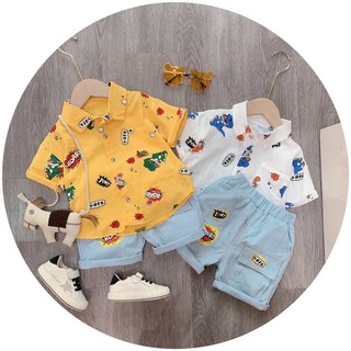 bán sỉ set áo khủng long sll