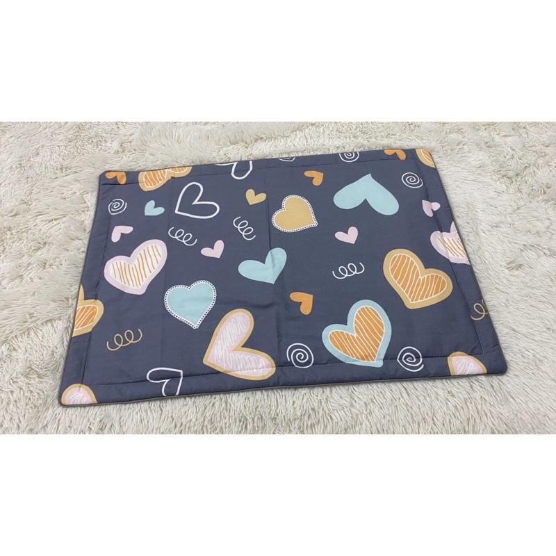 Vỏ gối nằm cotton vỏ gối đầu lót bông có khoá kéo rộng 45x65cm