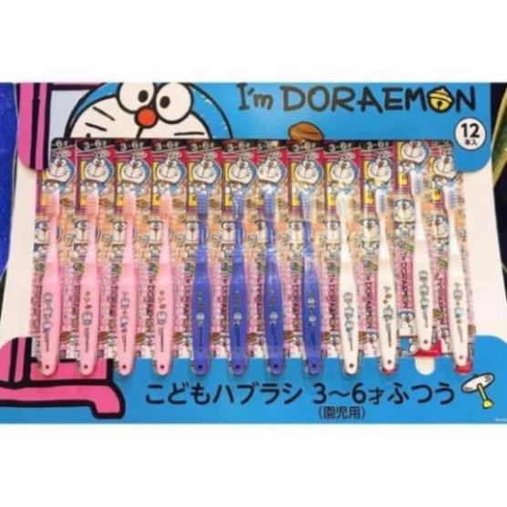 Bàn chải đánh răng Doraemon cho bé từ 6-12 tuổi BoreMart
