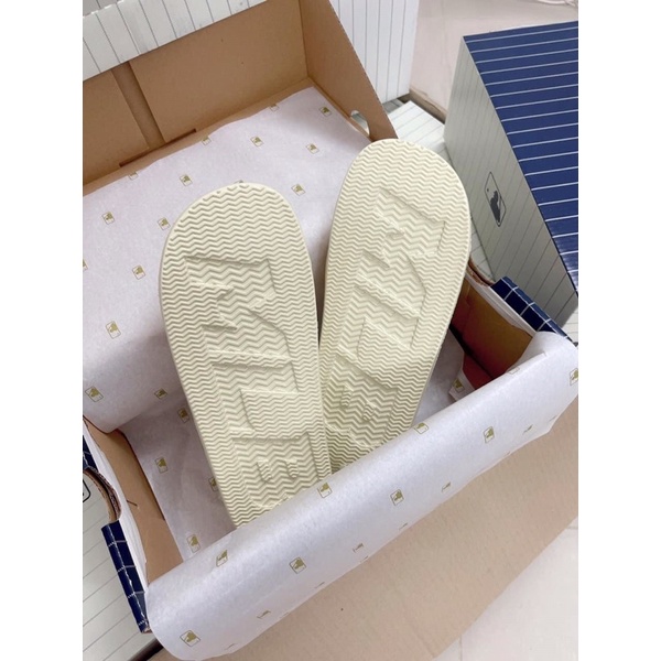 [ảnh thật/hàng xuất]Dép Ml.B YANKEES 2 màu Đen-Be (Hàng sẵn)