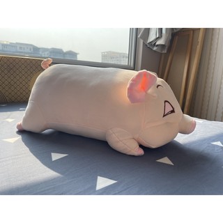  [Quà tặng kèm - Nateen] Heo bông cute mắt híp siêu mềm 50cm