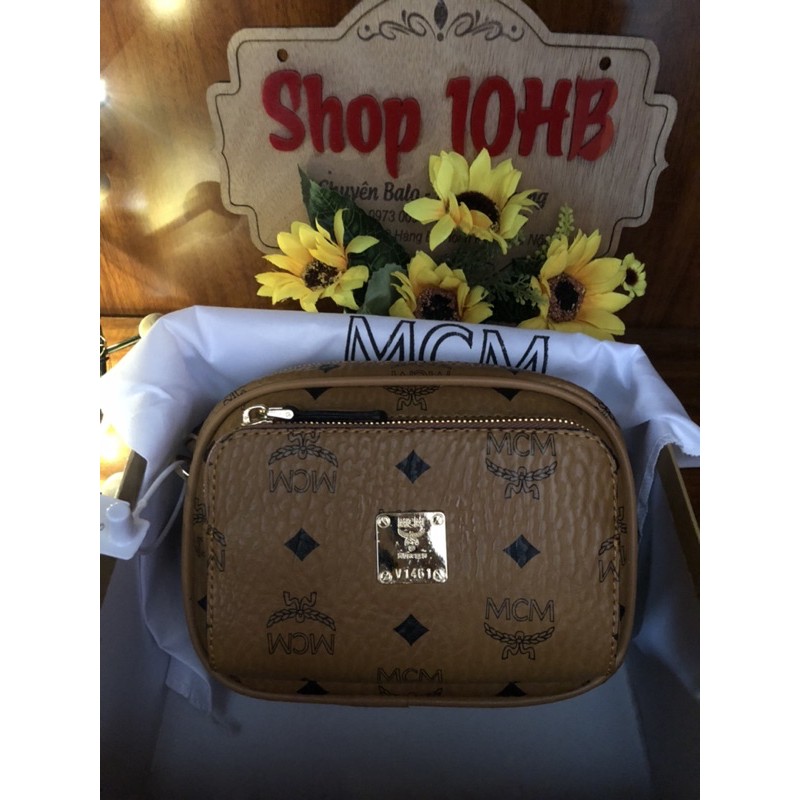 Túi đeo chéo Mini MCM cao cấp có sẵn