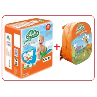 [TP.HCM] Tã Quần Goodry Jumbo + Balo cho bé: M60, L54, XL48, XXL44