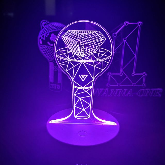 ĐÈN NGỦ 3D LIGHTSTICK SEVENTEEN