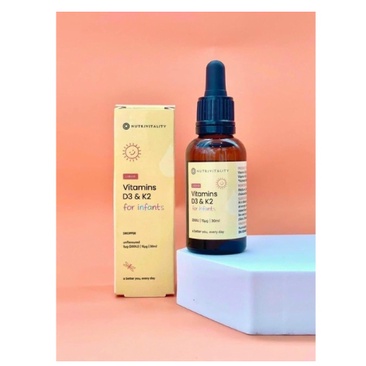 Vitamin D3&amp;K2-Mk7 Nutrivitality Anh