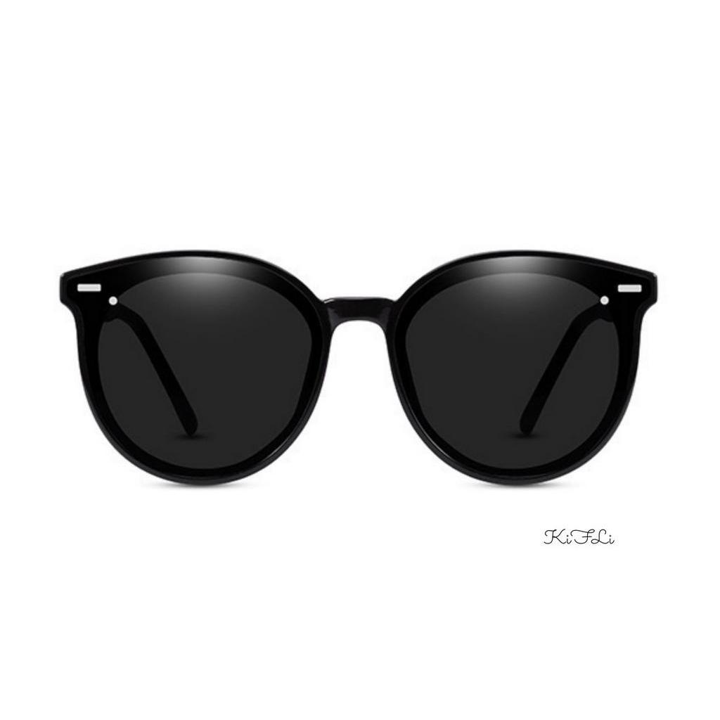 【kifli】Kính Mát Chống Nắng Gọng Lớn Thời Trang Cho Nữ