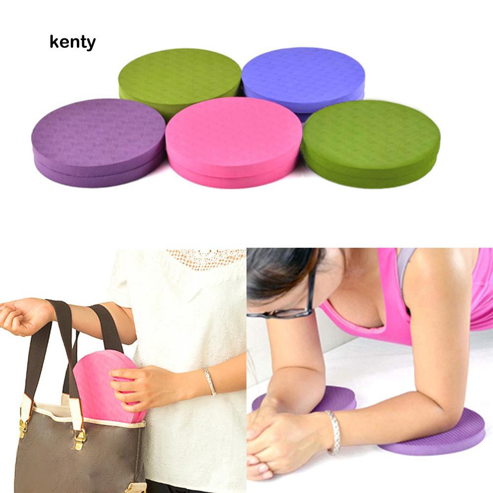 Kt KT★Set 2 Đệm Bảo Vệ Đầu Gối Và Khuỷu Tay Khi Tập Yoga / Gym / Thể Hình
