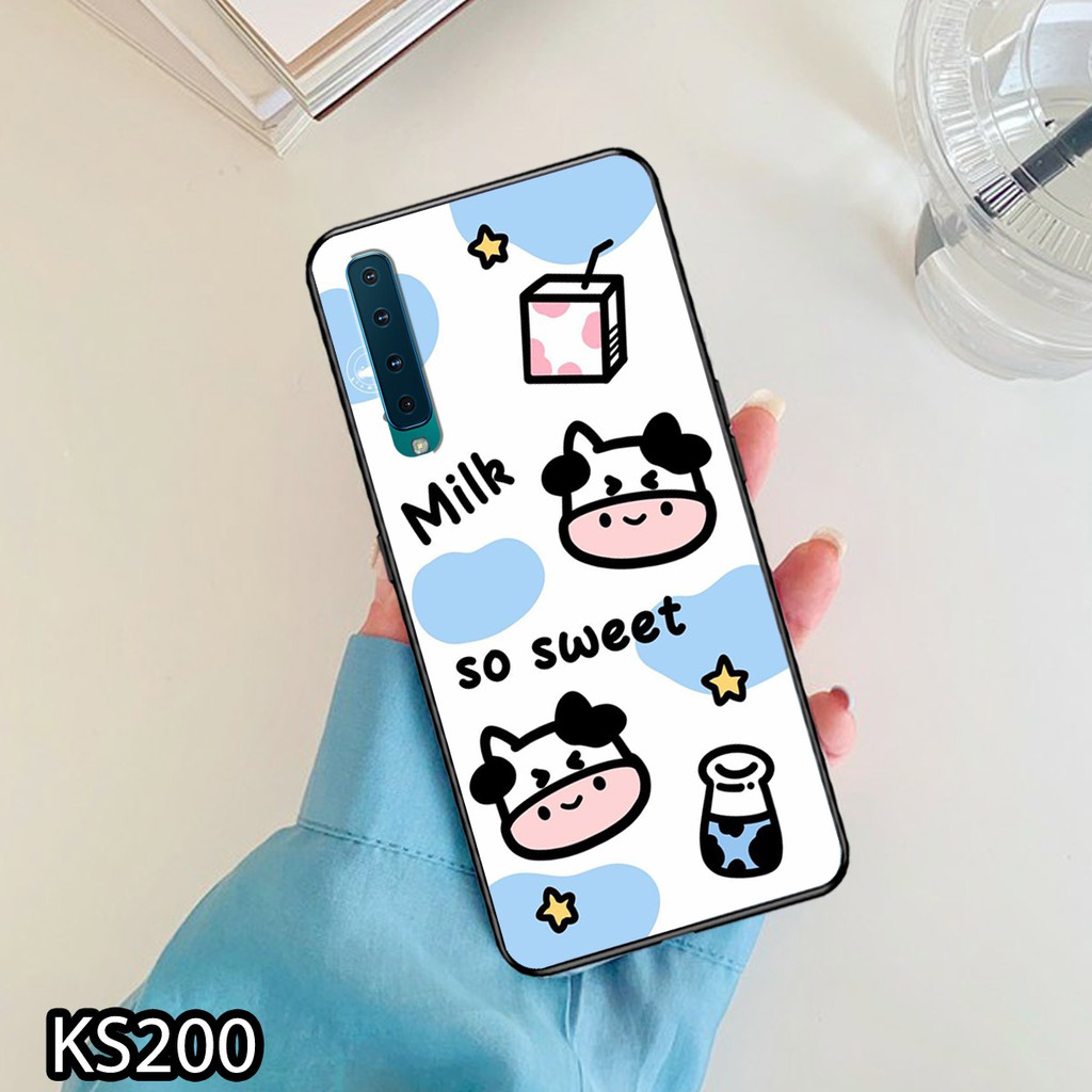 [HOT] Ốp lưng Samsung A7-2018/A9-2018 in hình bò sữa siêu đẹp, siêu độc, lạ_KINGSTORE.HN_Ốp SS A750/A950