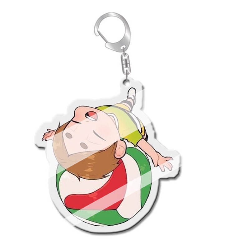Móc Khóa Acrylic Hình Anime Bóng Chuyền Kiểu Mới