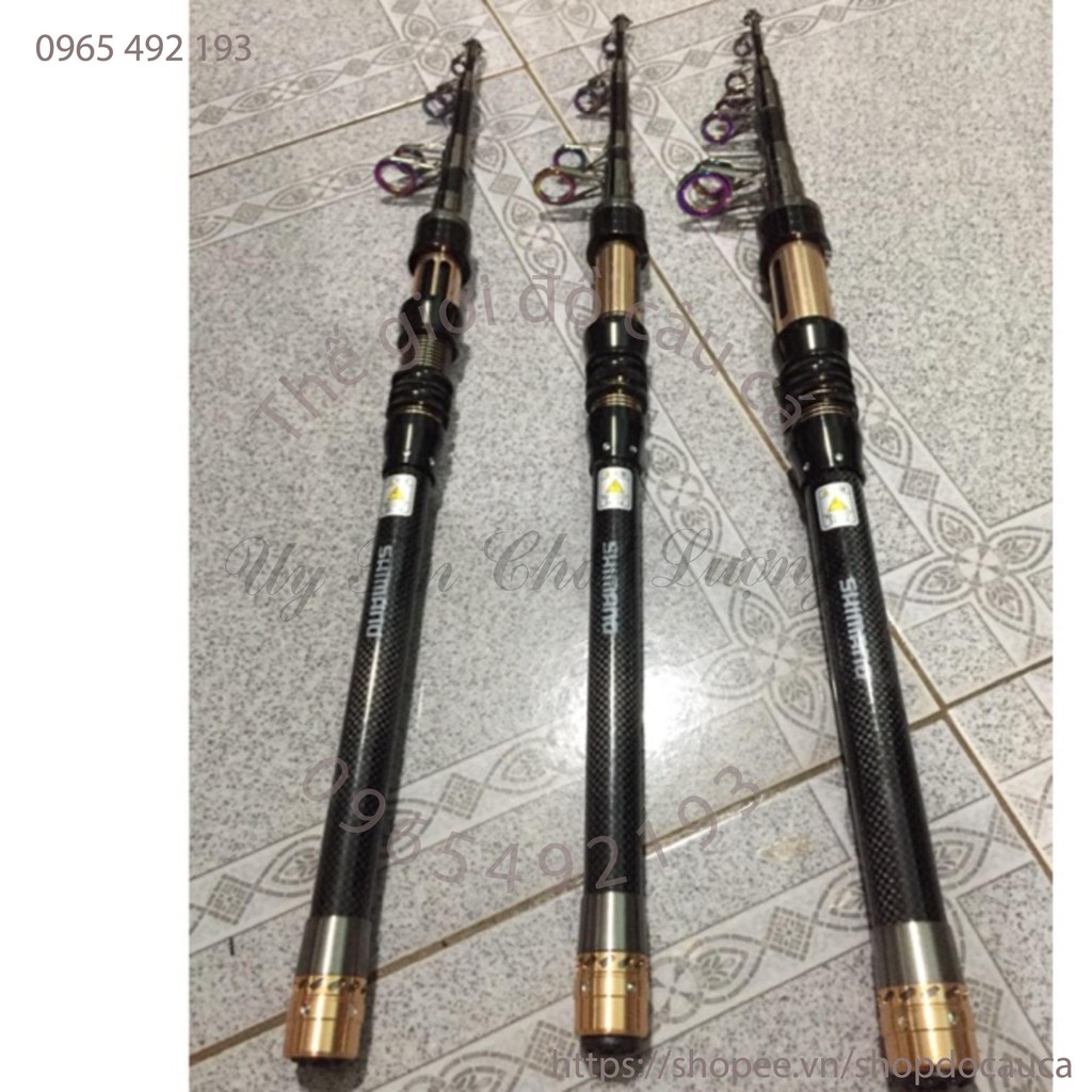 Cần đút cộp xe shimano 2m4;2m7;3m ( rẻ vô địch )