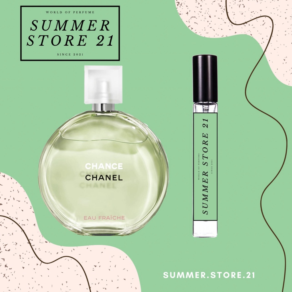 Nước hoa 𝐂.𝐇.𝐀𝐍𝐄𝐋 Chance Eau Fraiche - 5𝘮𝘭/10𝘮𝘭