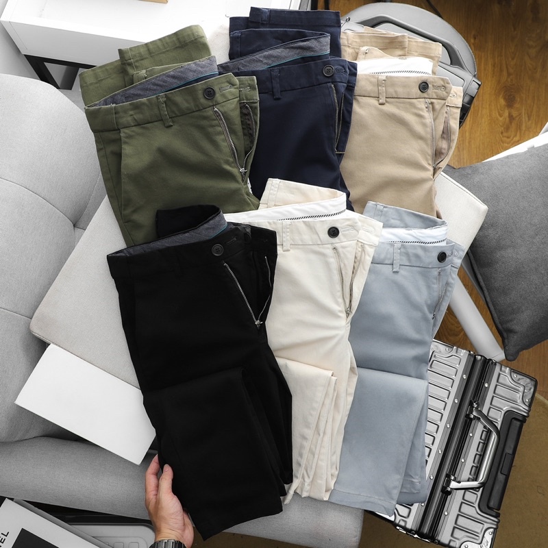 QUẦN KAKI P.CARDIN CẠP CO GIÃN