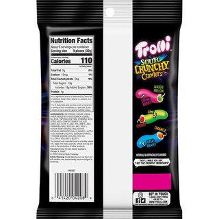 Kẹo Trolli Sour Crunchy Crawlers 179g