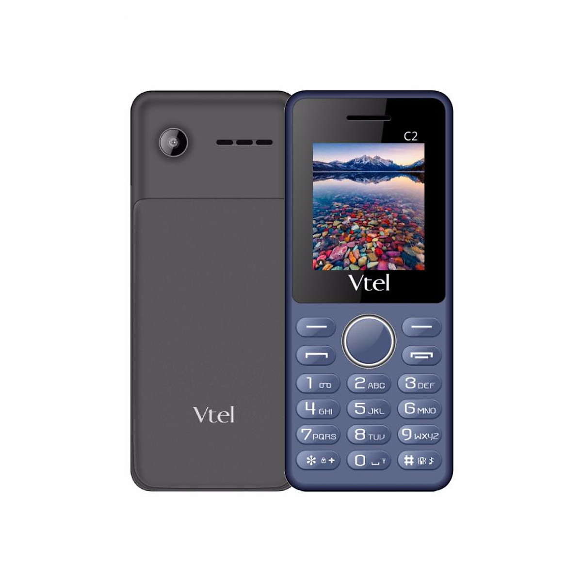 Điện thoại di động GSM Vtel C2 - Hàng chính hãng CHINH HANG