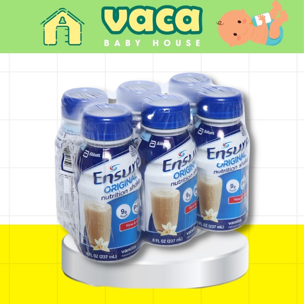 [DATE 2022] Lốc 6 chai sữa nước Ensure 237ml