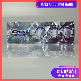 [100% Mỹ] Kem Đánh Răng Crest 3D Brilliance 116gr An Toàn Thơm Miệng Date Hơn 2022 - Phước Hàng Chuẩn
