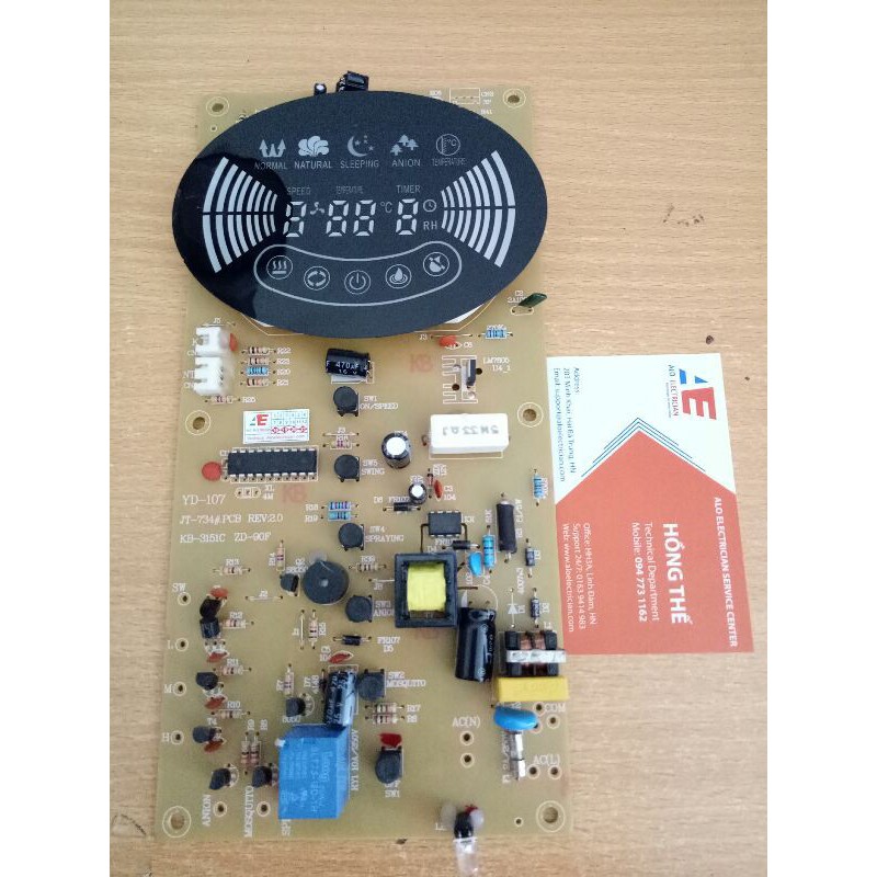 Mạch điều khiển quạt phun sương SHD7822