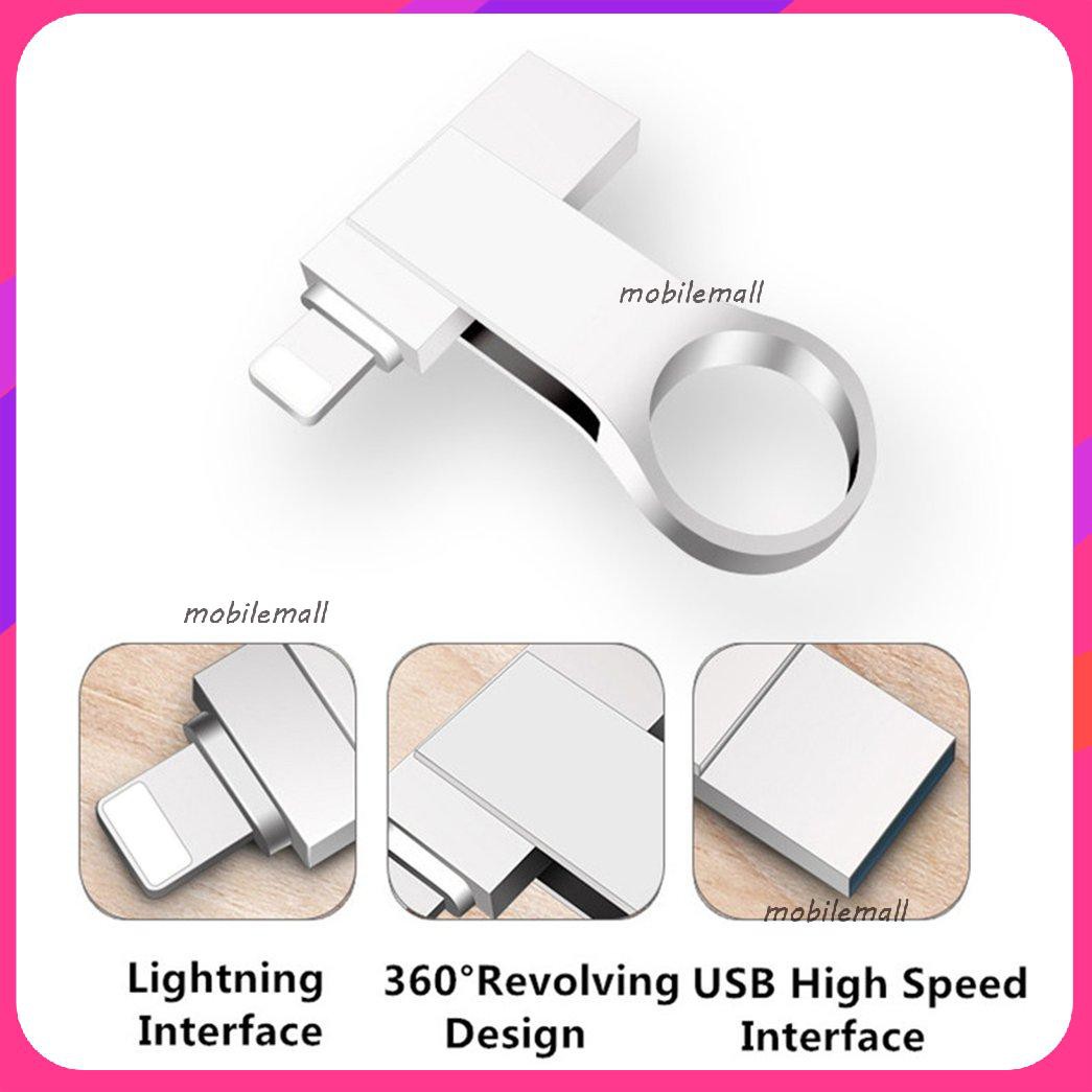 Usb 16gb 32gb 64gb 128gb Cho Iphone 8 / 5 / 5s / 6 / 6s Plus