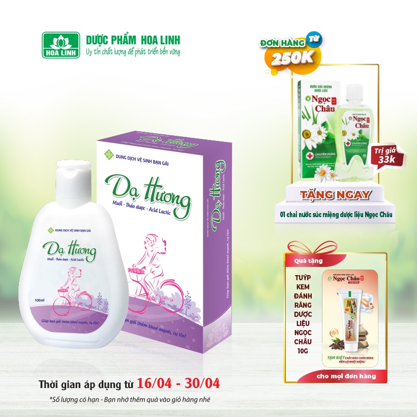 Dung dịch vệ sinh - Dạ Hương Teen 100ml