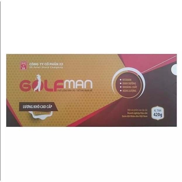 Lương khô quân đội thể thao Golfman 420gr/hộp