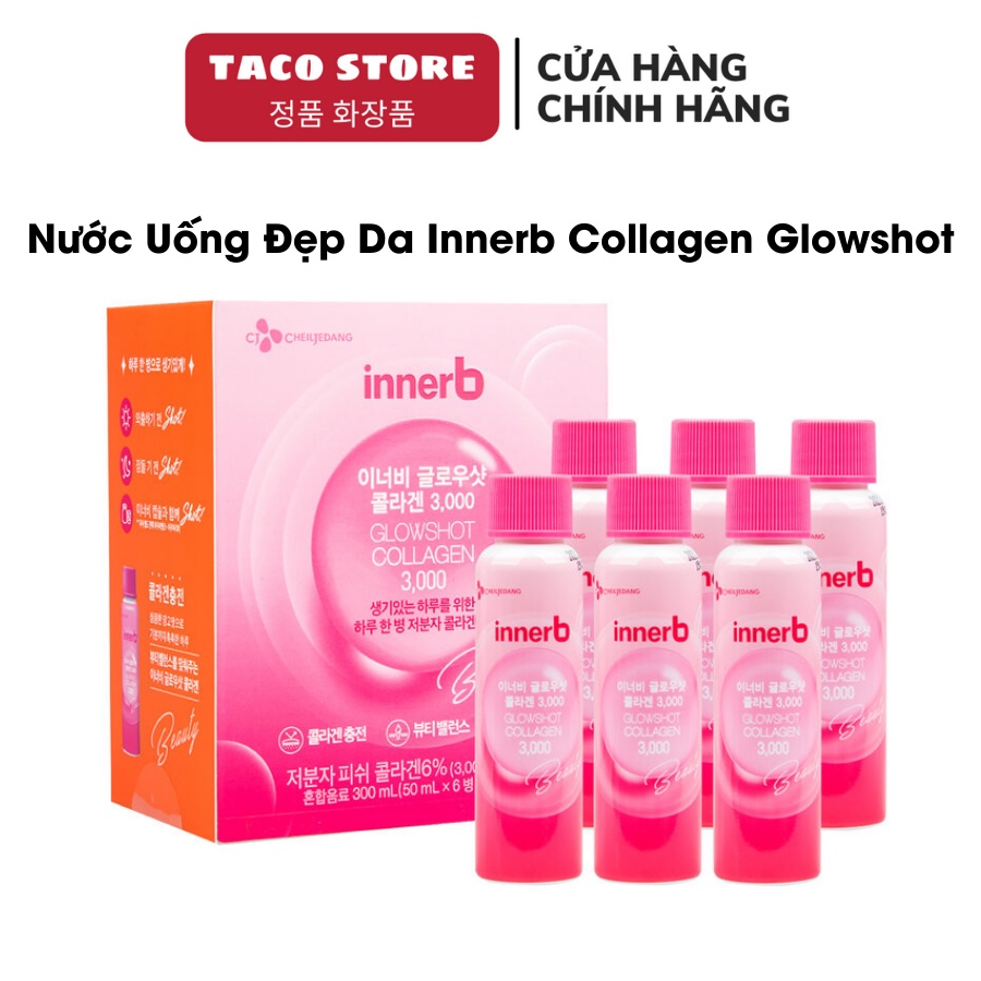 NƯỚC UỐNG ĐẸP DA COLLAGEN INNERB GLOWSHOT