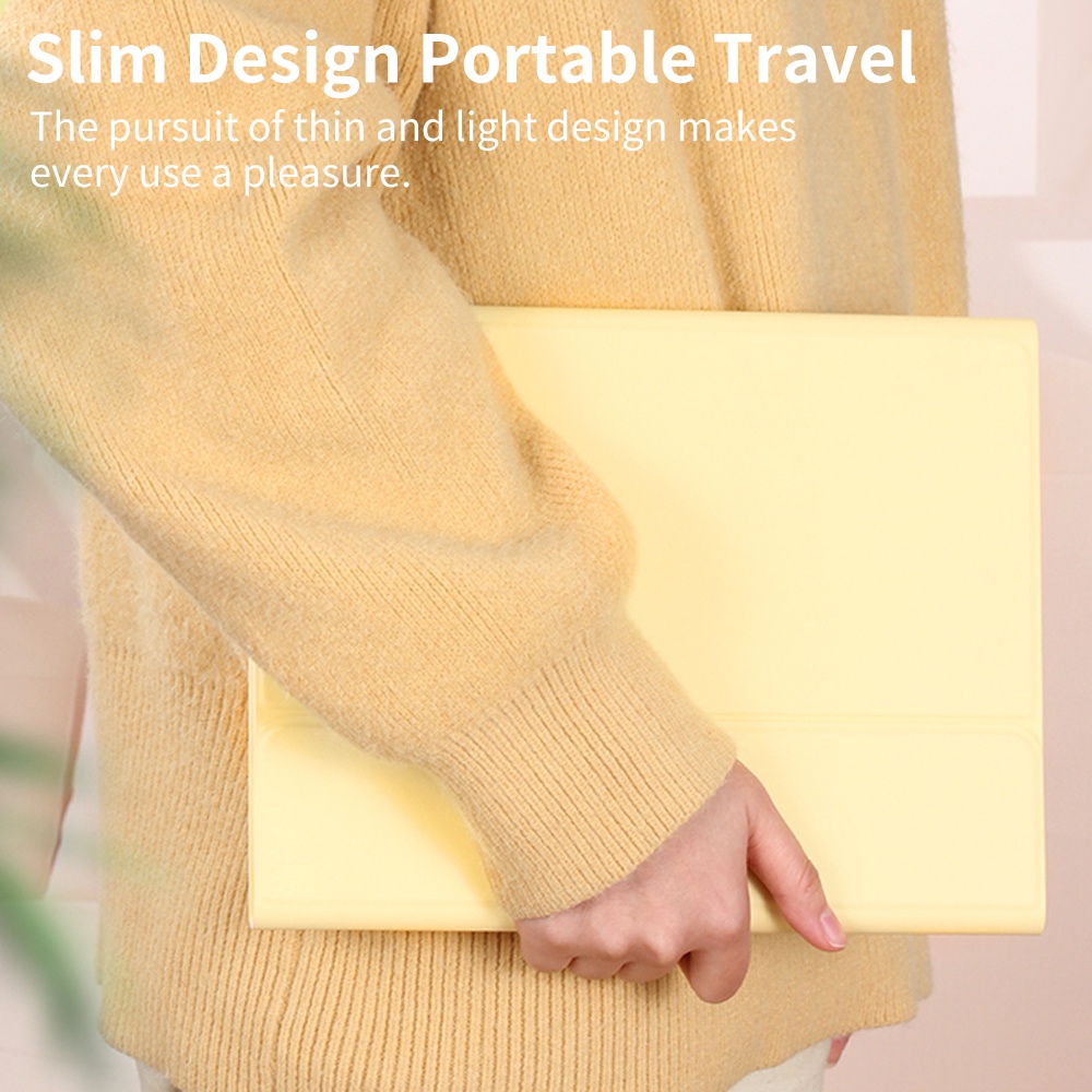 Ốp Máy Tính Bảng TPU Có Bàn Phím Bluetooth Và Ngăn Đựng Bút Cho iPad Pro 12.9 inch 2018 2020 2021