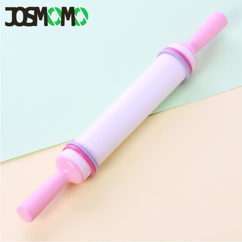 JOSMOMO Con lăn silicone bánh dẻo Fudge, chốt cán