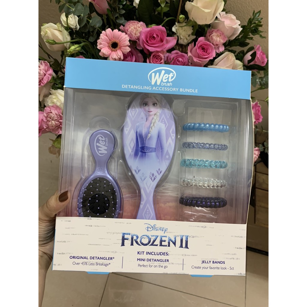 SET LƯỢC GỠ RỐI WET BRUSH PHIÊN BẢN DISNEY FROZEN PRINCESS