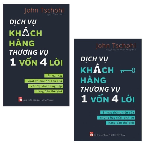 Sách - Combo Dịch Vụ Khách Hàng - Thương Vụ 1 Vốn 4 Lời (Bộ 2 Cuốn)