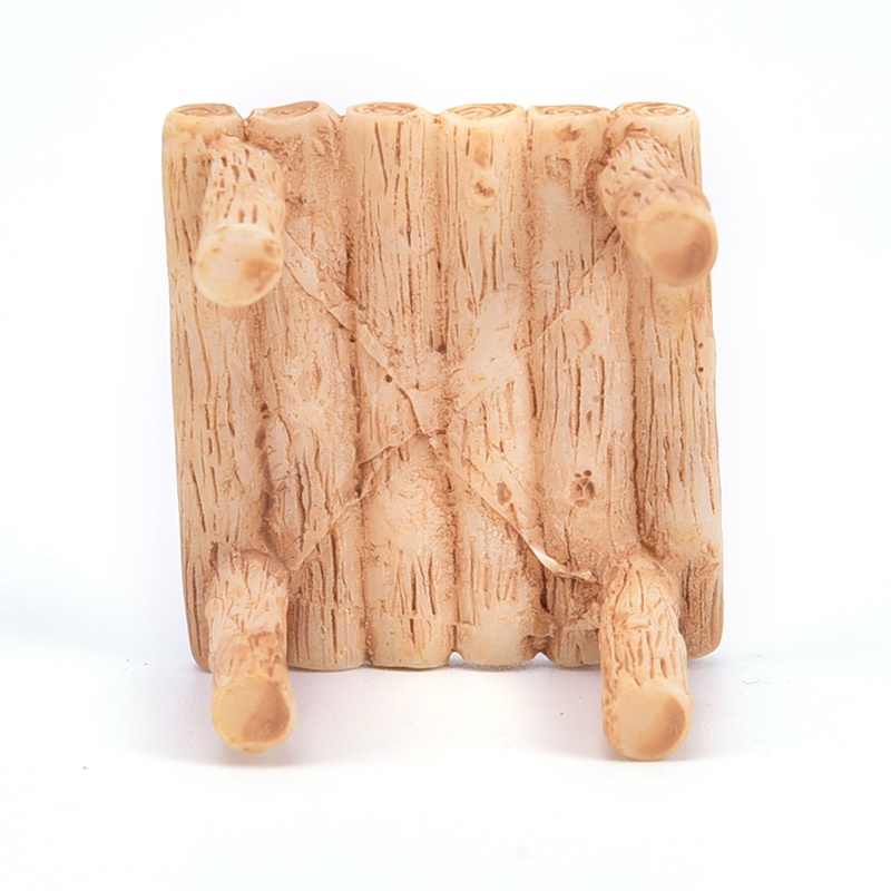 Mô Hình Ghế Nhựa mini Trang Trí Sân Vườn