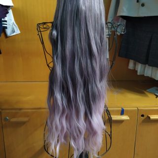 Tóc giả Teen Wig Cosplay Ombre Tím Mix