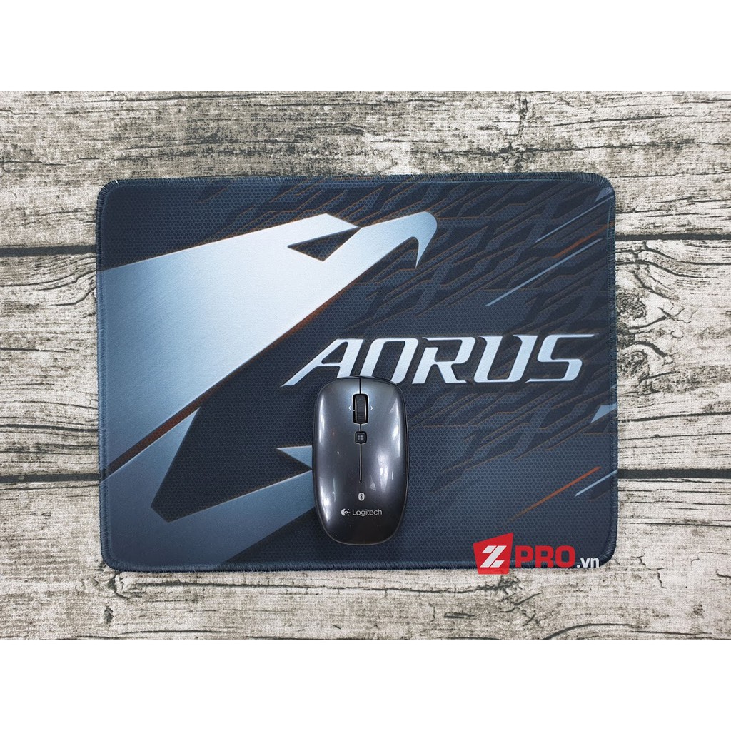 Lót chuột Aorus, Samsung, Apple 32x24cm dày 4 ly rất êm ái