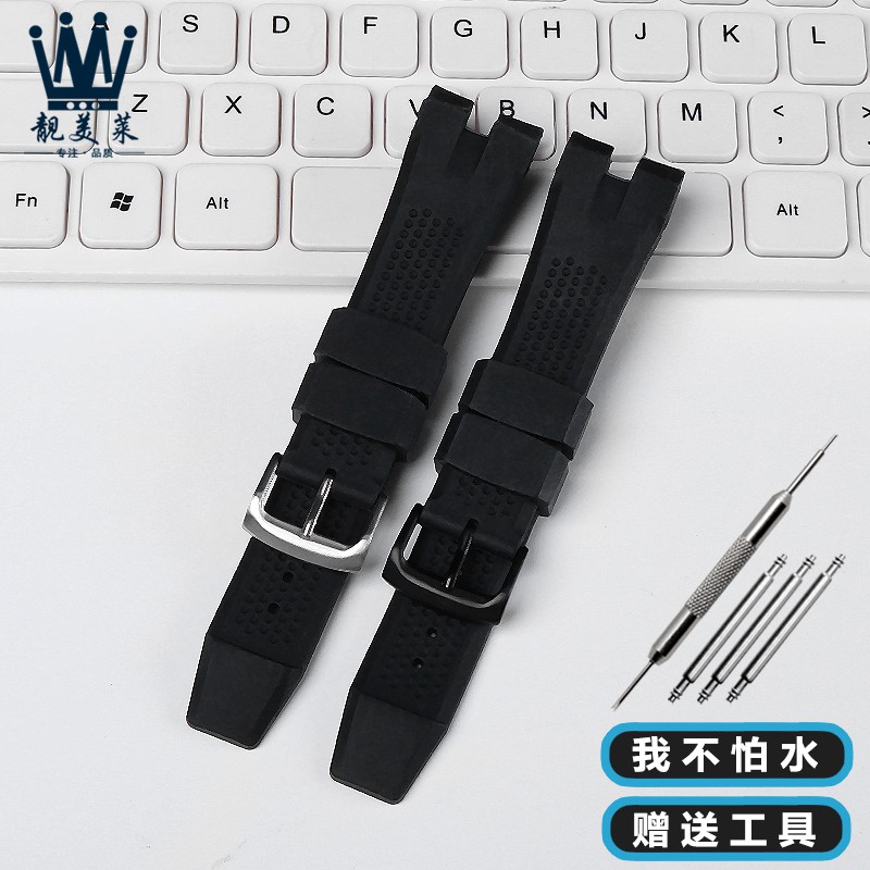 Dây đeo đồng hồ bằng silicon cho Citizen Aw1475 1476 1477 Ca4154 4155