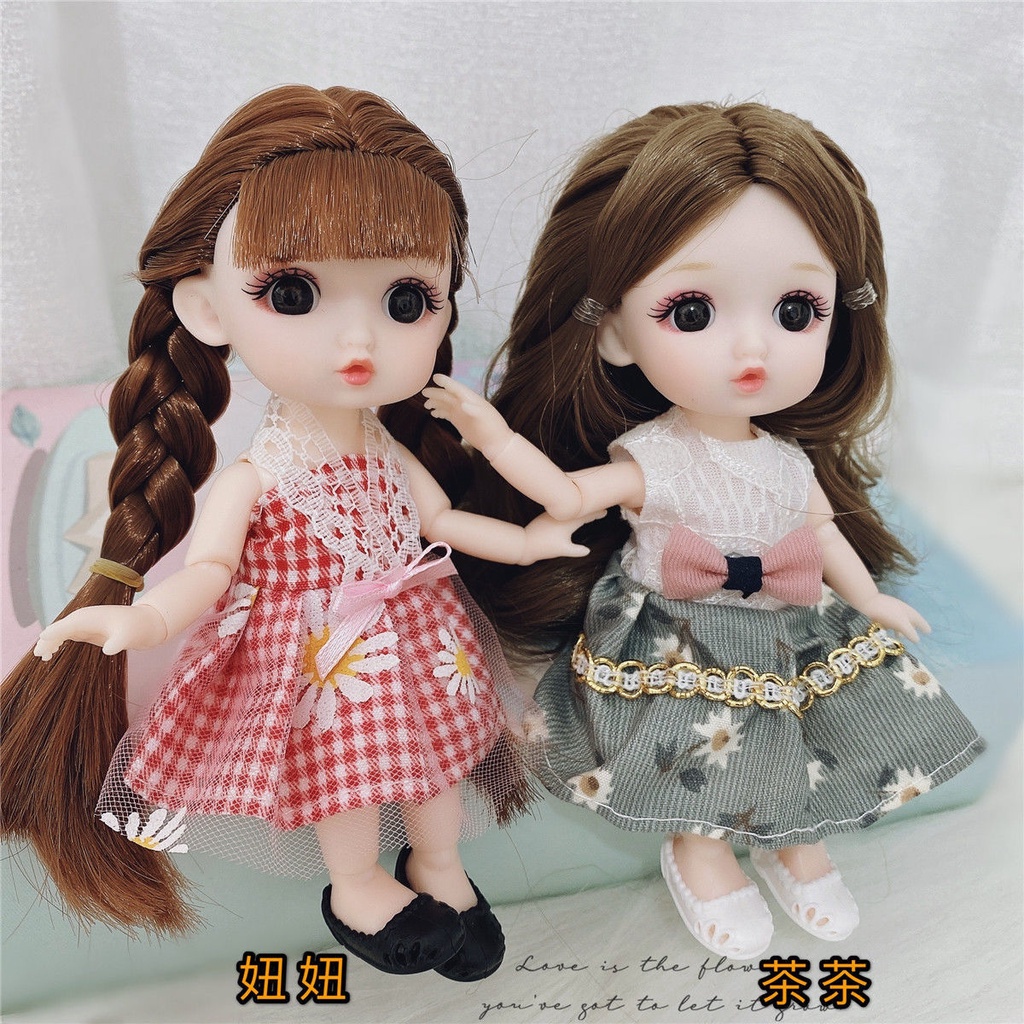 Búp Bê Công Chúa Barbie 17cm Dễ Thương